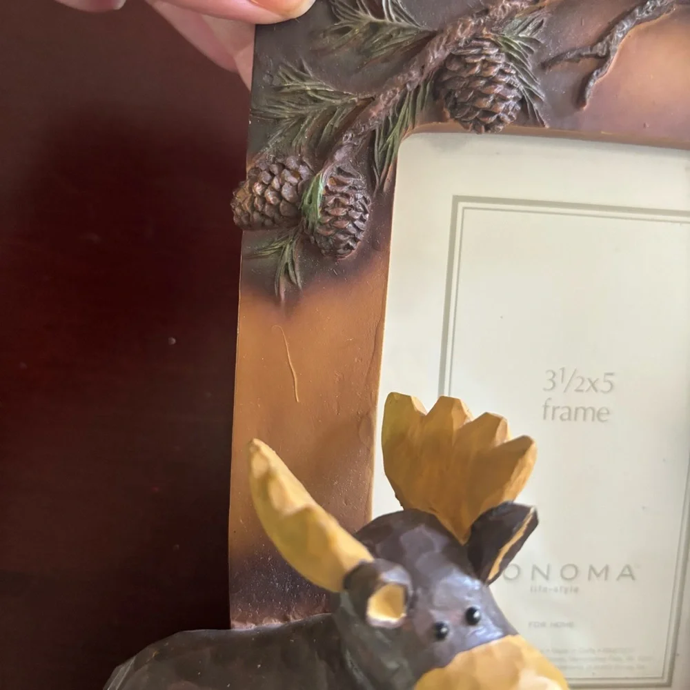Sonoma Moose Picture Frame 3.5x5